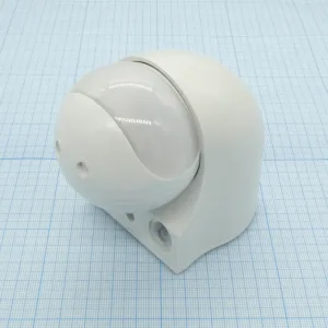 ДДС-03 — TDM Датчик движения настенный, 180°, 10 м, IP44, задержка 5–720 с, нагрузка до 1100 Вт TDM