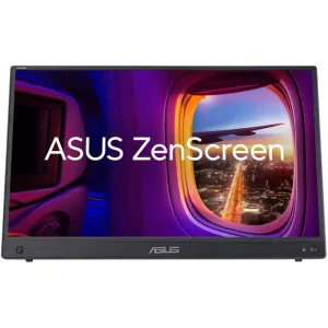 Монитор 15.6" ASUS ZenScreen MB16AHG IPS 1920x1080, 144 Гц, 3 мс, 16:9, 300 кд/м², USB Type-C, mini HDMI, портативный, Flicker Free, Low Blue Light, черный ASUS