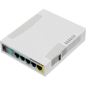 Роутер беспроводной MikroTik RB951UI-2HND N300 10/100BASE-TX белый MikroTik