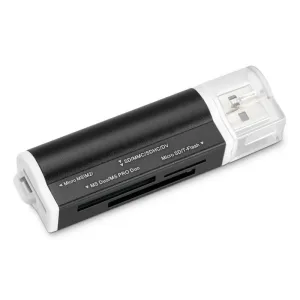 Кард-ридер USB 2.0 Buro BU-CR-3101 черный BURO