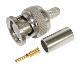 Разъем BNC штекер RG-6 обжим 05-3003 Rexant