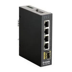 Коммутатор D-Link DIS-100G-5SW/A1A, 4×1 Гбит/с + 1×1 Гбит/с SFP, неуправляемый D-Link