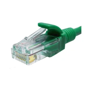 Патч-корд Suprlan 10-0156 UTP RJ-45 вил.-вилка RJ-45 cat.5e 0.5м зеленый LSZH 24AWG SUPRLAN