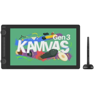 Интерактивный дисплей Хайон (Huion) KAMVAS 16 Gen 3 Black Huion