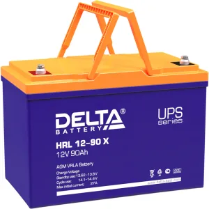 Батарея DELTA серия HRL-X Delta HRL 12-90 X (12V / 90Ah) DELTA