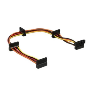 Кабель Cablexpert Кабеля питания SATA, 4x15pin(M)/15pin(F), 40 см (CC-SATAMF-03) CABLEXPERT