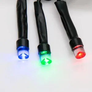 Гирлянда светодиодная "Твинкл Лайт" 20м 160LED мультиколор 10Вт 220-240В IP20 с контроллером 8 режимов провод ПВХ темн. зел. 303-119 NEON-NIGHT
