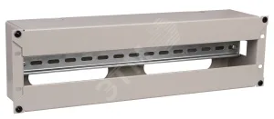 Панель электрораспределительная 3U с DIN-рейкой серая EDP35-3U22M IEK