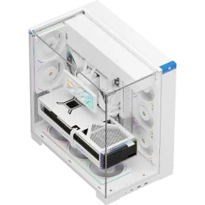 Корпус без блока питания Thermalright A70, Midi-Tower, TG, no fans, 2xUSB-A 3.0, 1xUSB Type-C, ATX, mATX, mITX White Thermalright