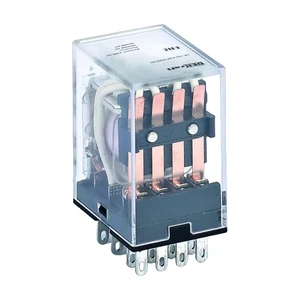 Dekraft Промежуточное реле 4 конт. с LED инд. 5А 220В DC ПР-102 DEKraft