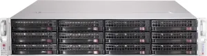 Дисковая полка Supermicro Storage JBOD Chassis 2U 826BE1C-R609JBOD Up to 12 x 3.5/ Single Expander Backplane/2x600W CSE-826BE1C-R609JBOD Supermicro