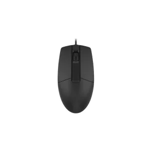 Мышь проводная A4Tech OP-335S черный, 1200 dpi, USB Type-A, кнопки - 3 A4Tech