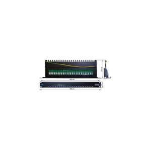 Патч-панель Lanmaster TWT-PP25TEL45 19" 1U 25xRJ-12 UTP LANMASTER