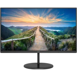 Монитор 23.8" AOC Q24V4EA IPS 2560x1440, 75 Гц, 4 мс, 16:9, 250 кд/м², HDMI, DisplayPort, встроенные динамики, черный AOC