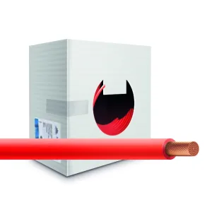 Провод монтажный cabH07V-K-1x2.5-b100-red TF Kable