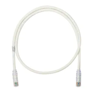 Патч-корд Panduit NK6PC3MY вилка RJ-45-вилка RJ-45 кат.6 3м белый PANDUIT