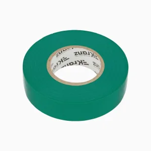 Изолента ПВХ профессиональная 0.18х19мм 20м зел. KR-09-2803 Kranz