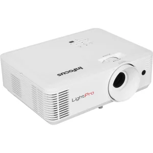 Проектор InFocus IN0026SL DLP, 4000 lm, WXGA, 30 000:1, 1.541.72:1, 2xHDMI 1.4, VGA in/out, S-Video, 3.5мм in/out, USB-A, RS-232, лампа 15 000ч.(ECO mode), 10W, 27дБ, 2,9 кг, белый InFocus
