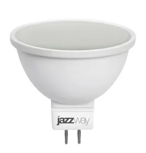 Лампа светодиодная JazzWay PLED-ECO-JCDR 5Вт 4000К белый GU5.3 400лм 220-240В Jazzway