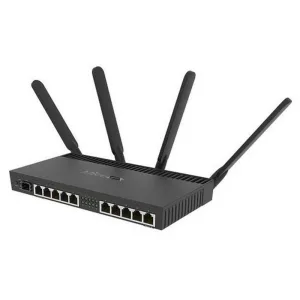 Маршрутизатор MIKROTIK RB4011iGS+5HacQ2HnD-IN 10x10/100/1000 LAN, 1 SFP+, 2,4Ghz/5Ghz, 802.11a/b/g/n/ac MikroTik