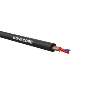 Кабель микрофонный для аналоговых и цифровых аудио сигналов AES/EBU Novacord DMX 2x0.34 PVC Novacord