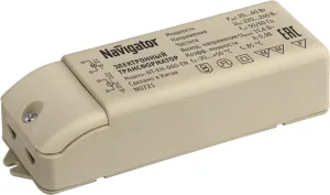 Трансформатор 94 432 NT-EH-060-EN IP44 для низковольтных галогенных ламп 94432 Navigator