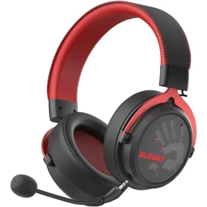 Гарнитура Bloody MR590 Sports Red красный/чёрный, беспроводная + проводная, Bluetooth, до 35 ч A4Tech