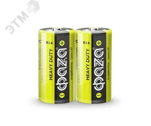 Элемент питания C R14 Heavy Duty Shrink-2 5002234 Jazzway