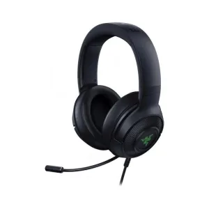Гарнитура Razer Kraken V3 X (2022) чёрный, проводная, USB, подсветка Razer