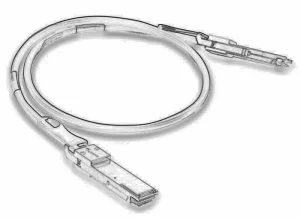 Кабель FiberTrade пассивный DAC-кабель 10G SFP+–SFP+ 5 м (AWG24) FT-SFP+CabP-AWG24-5 FUTURE TECHNOLOGIES