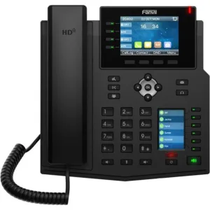 Телефон IP Fanvil X5U V2 черный FANVIL