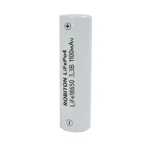Аккумулятор 18х65мм Li-Fe 18650 Robiton