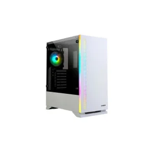 Компьютерный корпус ZALMAN S5, ATX, WHITE, WINDOW, 2xCOMBO (3.5" or 2.5"), 4x2.5", 2xUSB 2.0, 1xUSB 3.0, FRONT 1x120мм, REAR 1x120мм RGb Zalman