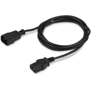 Кабель-удлинитель KingPrice KP-PC-C13-C14-3m IEC C13 IEC C14 3м черный KINGPRICE