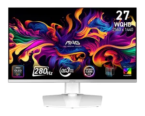 Монитор MSI MAG 272QPW QD-OLED X28 26,5" 16:9 WQHD(2560x1440) QD-OLED Flat 9S6-3CD79A-047 MSI