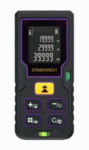Рулетка лазерная Reel PLUS GD80 фиолет. Ermenrich 85315 Ermenrich