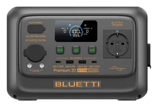 Портативная зарядная станция Bluetti Premium 30 V2 Portable Power Station P-PR30V2-EU-GY-20 BLUETTI