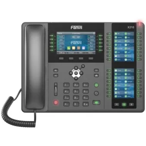 Телефон IP Fanvil X210 V2 черный FANVIL