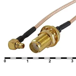 MMCX-M/SMA-F RG-178U 15CM RUICHI