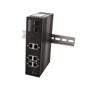 Промышленный PoE коммутатор Gigabit Ethernet OSNOVO SW-8062/IC Промышленный PoE коммутатор Gigabit Ethernet на 8 портов. Порты: 6 x GE (10/100/1000Base-T) с PoE (до 25W) + 2 x GE SFP (1000Base-X). Вход для резервного питания. Встроенная грозозащ OSNOVO