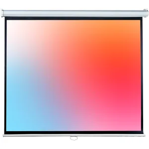 LEP-100131 Настенный экран Lumien Eco Picture 120х120 см (67") Matte White восьмигранный корпус, возможность потолочн./настенного крепления, 1:1 (треугольная упаковка) Lumien