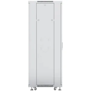 Шкаф телекоммуникационный напольный Cabeus SH-05C-42U80/100 19" для распределительного и серверного оборудования 42U 800x1000x2055мм (ШхГхВ) передняя стеклянная и задняя сплошная металлическ Cabeus