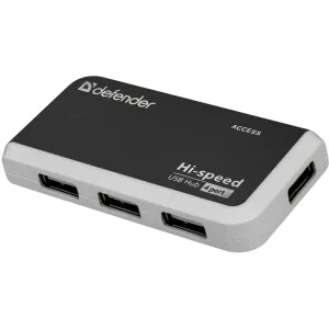 USB-разветвитель Defender QUADRO INFIX, USB 2.0 - 4 порта, USB DEFENDER