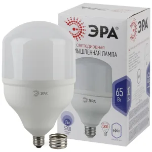 Лампа светодиодная ЭРА STD LED POWER T140-65W-6500-E27/E40 Эра