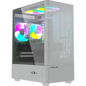 Компьютер Teclast G03 i5 14400F (2.5) 32Gb SSD1Tb RTX 5060TI 8Gb Windows 11 Pro GbitEth WiFi BT 500W белый (G03 14400F32G1T5060T8WKRU) TECLAST