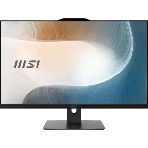 Моноблок MSI Modern AM272P 1M AiO 27" FHD (1920x1080)IPS AG Non-touch, Core i7-150U (1.8GHz), 16Gb DDR5(2x8GB),512Gb SSD M.2,Intel UHD,WiFi,BT,camera,WirelessKB&mouse Eng/Rus,NoOS,1y w-ty,черный (9S6-AF8231-1026) MSI
