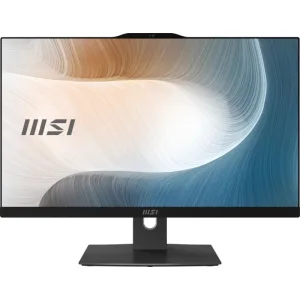 Моноблок MSI Modern AM242P 1M-1031XRU 23.8"(1920x1080 (матовый) IPS)/Intel Core 5 120U(1.4Ghz)/8192Mb/512PCISSDGb/noDVD/Int:Intel® Graphics/Cam/BT/WiFi/war 1y/4.65kg/черный/noOS + Wireless KB+M (9S6-AE0721-1475) MSI