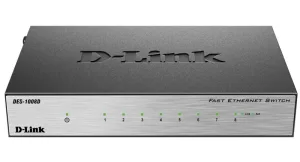 Коммутатор D-Link Неуправляемый коммутатор DES-1008D/L2B D-Link