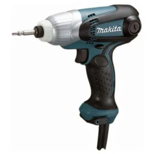 Дрель-шуруповерт Makita TD0101, 230 Вт, 100 Нм, щеточный, ударный Makita