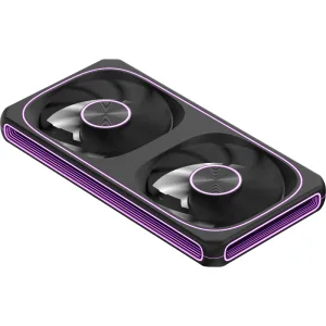 Вентилятор для корпуса Formula Air Fusion 2 ARGB 120х120x28 черный 4-pin 33.46дБ (упак.:2шт) (AIR FUSION 2 BK) Ret Formula